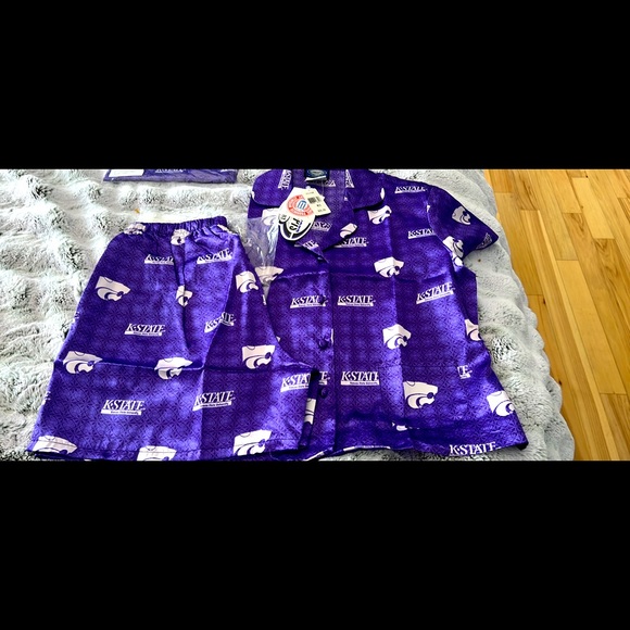 New with tags Women’s Medium Kansas State University Pajamas - Picture 1 of 5